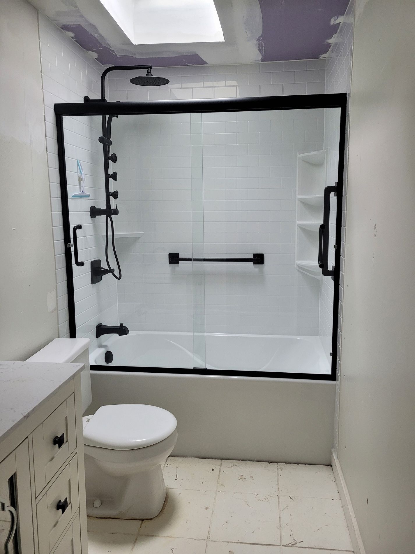 bath and shower remodeling with microban technology
